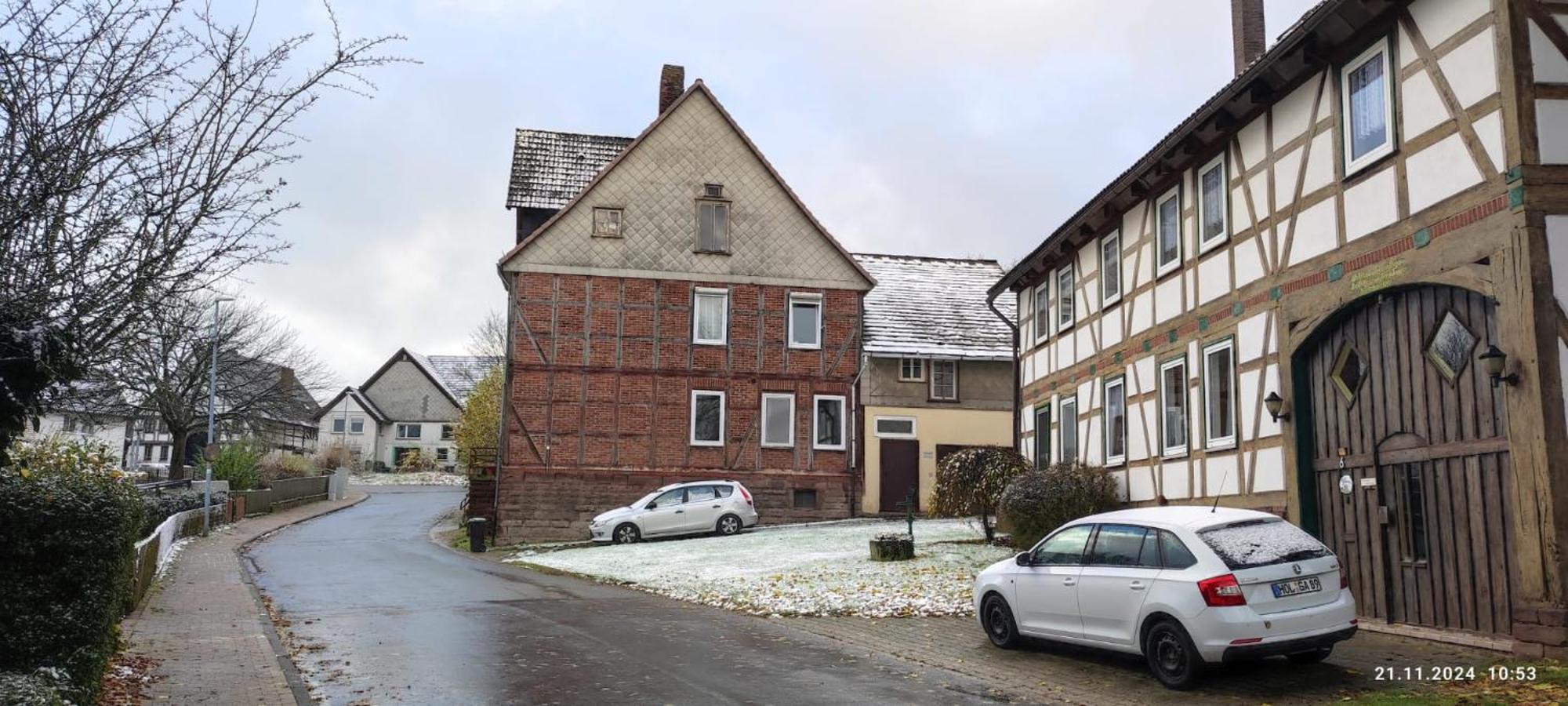 Fachwerkhaus In Deensen - Solling-Vogler-Naturschutzgebiet Apartman Kültér fotó